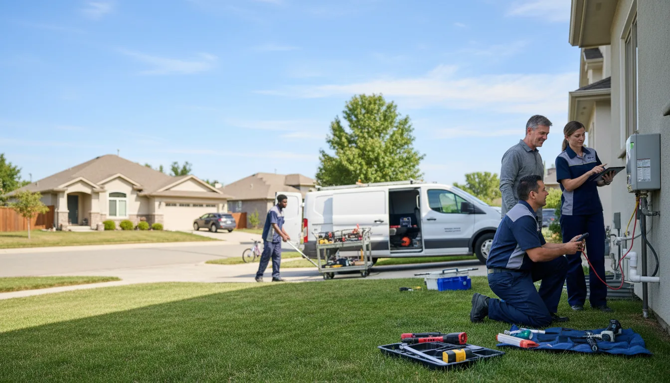 Tankless water heater service in Lowell, OH